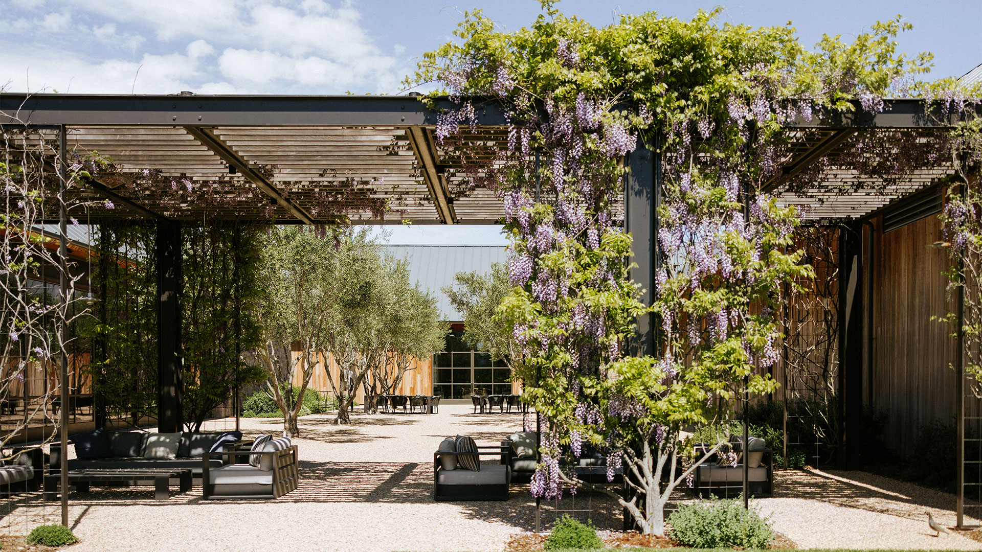 Beautiful outdoor space at the property