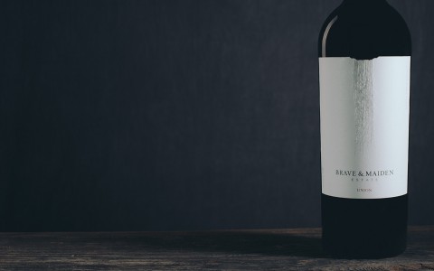 Single bottle of Union wine